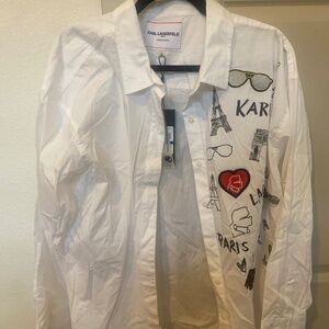 Karl Lagerfeld Button Down